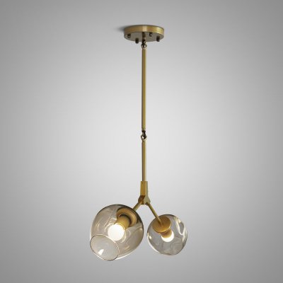 Люстра Branching Bubble Chandelier 2 Amber ImperiumLoft 84646-22