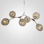 Люстра Branching Bubble Chandelier 6 Amber ImperiumLoft 84679-22