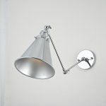 Бра 20th c Library Single Sconce Silver II ImperiumLoft 84947-22