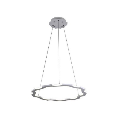 Подвесной светильник ТОР-БАЙТ белый d67,5 h110 Led 60W (4000K) Kink light 8502,01 Подвесной светильник ТОР-БАЙТ белый d67,5 h110 Led 60W (4000K) Kink light 8502,01