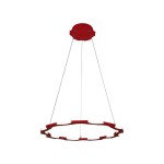 Подвесной светильник ТОР-БАЙТ красный d67,5 h110 Led 60W (4000K) Kink light 8502,06