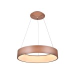 Подвесной светильник диммируемый КРЕЙС золотой D60 h120 Led 72W (3000-6000K) с пультом ДУ Kink light 8507,33