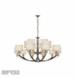 Подвесная люстра iLamp Oxford 85175/10+5 Хром