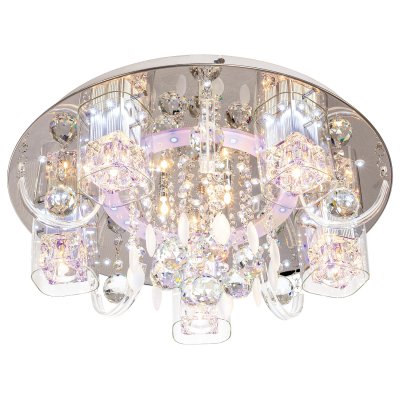 Светильник ЭкономСвет 85186/5+3CR RC WTBLGNLED