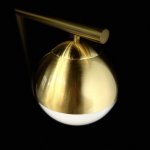 Торшер Geneva Single Glass Globe Floor Lamp ImperiumLoft 85499-22