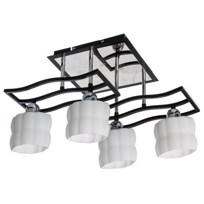 Потолочный светильник Экономсвет 85503/4CH+WENGUE WT