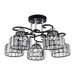 Люстра современная Экономсвет 86013/5BK CL