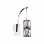 Светильник бра АКВА-КРИСТАЛЛ хром w26*10 h9 Led 10W (4000K) Kink light 8620