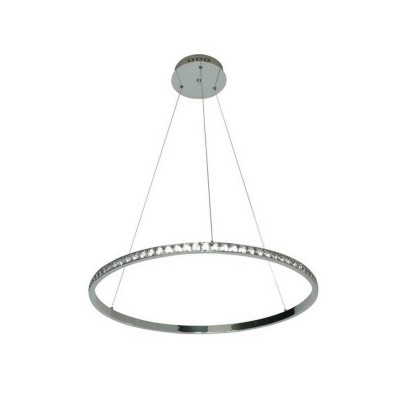 Подвесной светильник ТОР КРИСТАЛЛ хром d-65 h-100 Led 33W(4000K) Kink light 8631