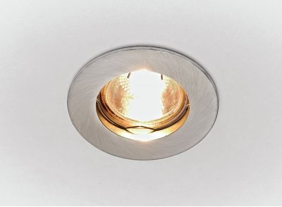 Светильник точечный Ambrella 863A SN сатин никель MR16 ORGANIC SPOT