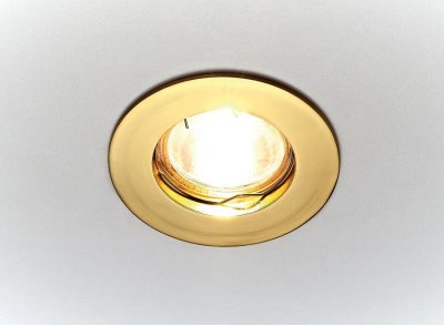 

Светильник Ambrella 863A GD Золото MR16
