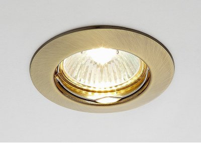 

Светильник Ambrella 863A SB Бронза MR16