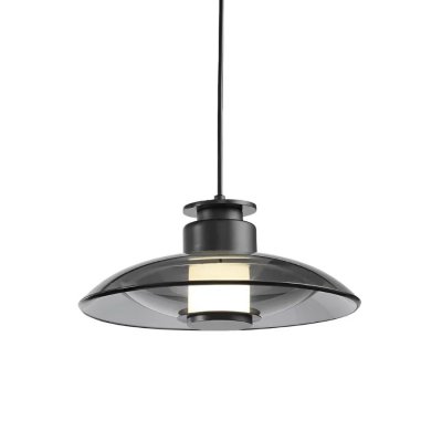 Подвесной светильник 8665P/S black/smoky