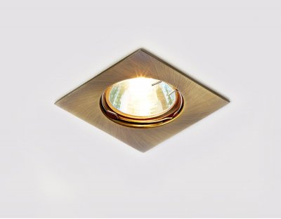 

Светильник Ambrella 866A SB Бронза MR16