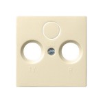 Gira S-55 Крем глянц Накладка TV-FM-(SAT) розетки (G86901)