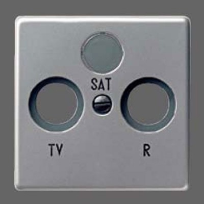 Gira E22 Алюминий Накладка TV-розетки (G869203)