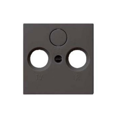 Gira S-55 Антрацит Накладка TV-FM-(SAT) розетки (G86928)
