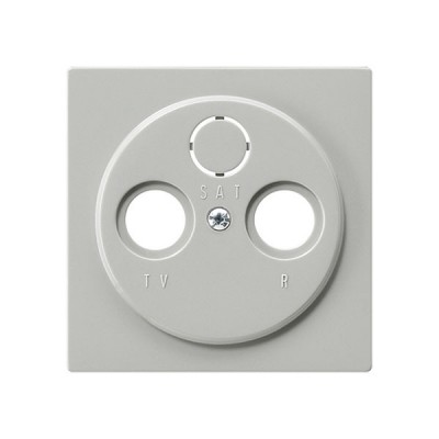 Gira S-Color Серый Накладка для коаксиальной антенной розетки (G86942)