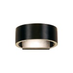 Светильник ТИРУС черный w15*13,5 h5 Led 5w (4000K) Kink light 8699