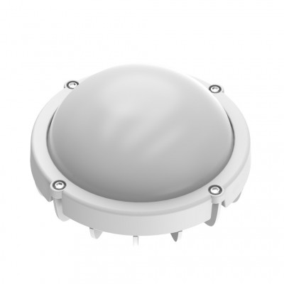 Св-к ЖКХ Gauss SOLID круг 12W 1150lm 4000K 160-260V IP65 D160*53мм белый антивандальный IK10 (874518212)