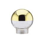 Paulmann 87567 Glas Tropfen Minihalogen Kopfsp Gold