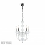Подвесная люстра iLamp Lady 88003-4 Белая