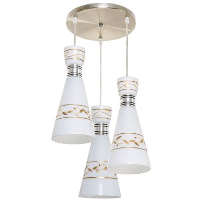 Светильник ЭкономСвет 88016/3CR WT