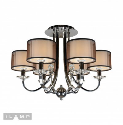 Потолочная люстра iLamp America 88049/6 Хром Потолочная люстра iLamp America 88049/6 Хром
