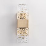 Настенный светильник 88068W gold/clear