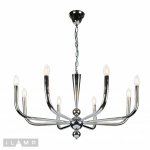 Подвесная люстра iLamp Evolution 88088-8 Хром