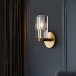 Настенный светильник 8816W gold/clear