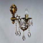 Светильник бра Ambiente 8818/1 PB Tear drop