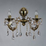 Светильник бра Ambiente 8818/2 PB Tear drop