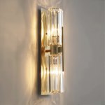 Настенный светильник 88183W/D500 gold/clear