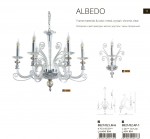 Люстра Divinare 8821/02 LM-6 ALBEDO