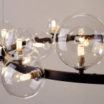 Люстра 8828P / S black / clear Delight Collection