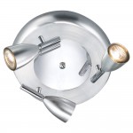 Спот HALVA 1 3X35W(GU10) &quot круг&quot алюминий Eglo 88364