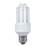 Квадро электроник экономная лампа 4 трубки E27 125мм 15W Paulmann 88415