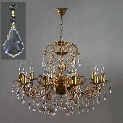 

Люстра Ambiente 8888/10 AB Leaf crystal, 8888/10 AB Leaf crystal