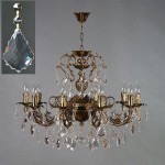 Люстра Ambiente 8888/10 PB New Leaf