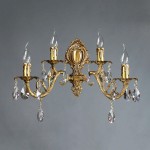 Светильник бра Ambiente 8888/2+2 AB Tear drop