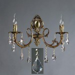 Светильник бра Ambiente 8888/2 PB New Leaf