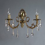 Светильник бра Ambiente 8888/2 PB Tear drop