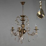 Люстра Ambiente 8888/3 PB Honey Leaf