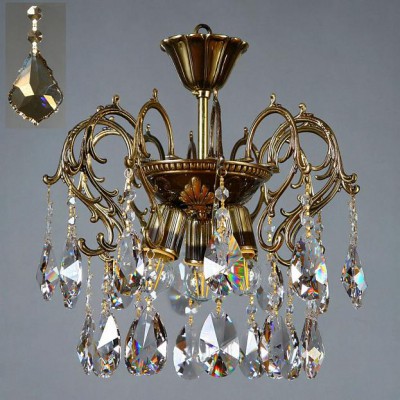 

Потолочный светильник Ambiente 8888/3 PL PB Honey Leaf, 8888/3 PL PB Honey Leaf