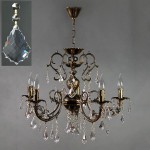 Люстра Ambiente 8888/5 PB New Leaf