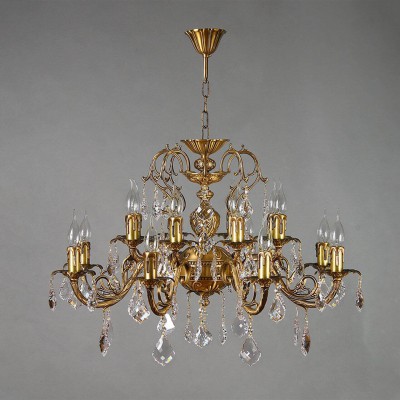 

Люстра Ambiente 8888/8+8 AB Leaf crystal, 8888/8+8 AB Leaf crystal