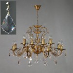 Люстра Ambiente 8888/8+8 AB New Leaf