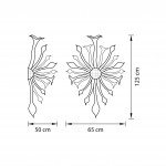 Светильник настенный Lightstar 890051 Artglass