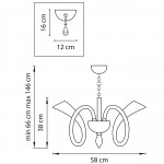 Люстра подвесная Lightstar 892083 Stella